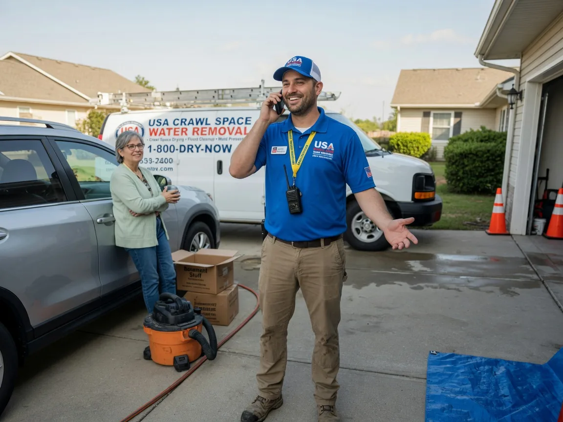 Crawl Space Water Removal Flowery Branch, GA FAQs